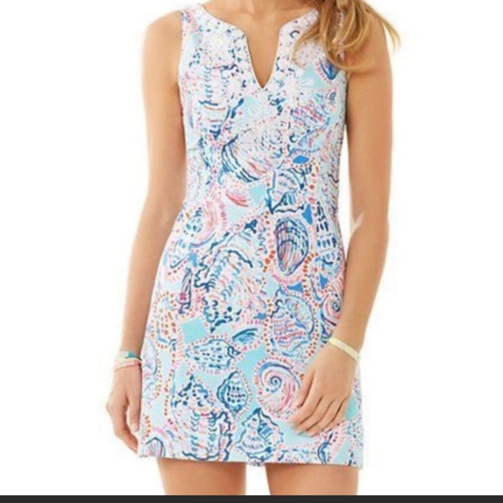 Preppy LILLY PULITZER Shell Me About It Gabby Dress Size 6 - Picture 14 of 17
